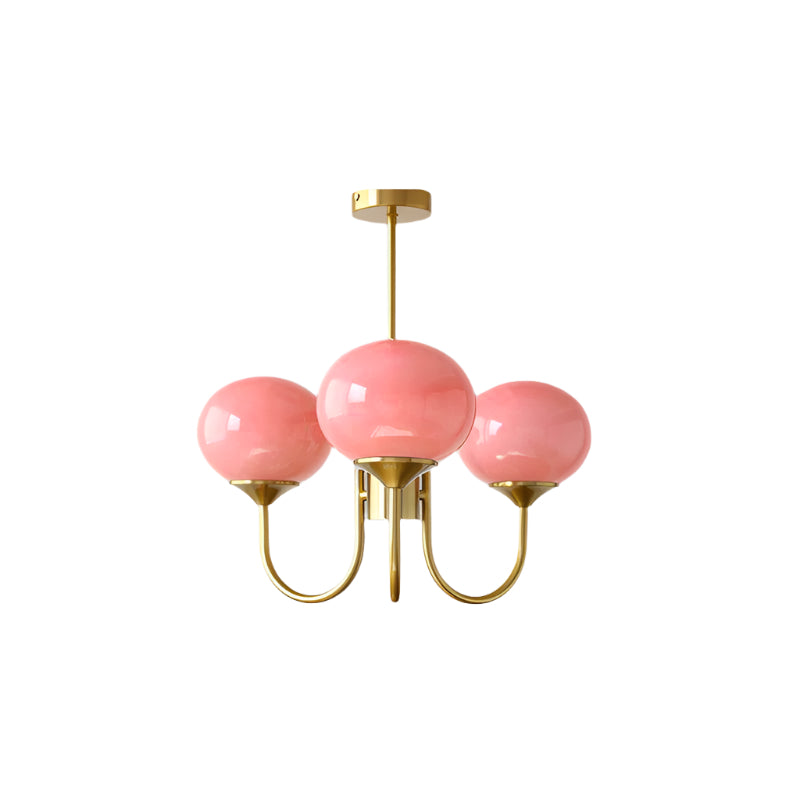 Nuvila – Speelse kroonluchter met marshmallow-look in wolkachtig design