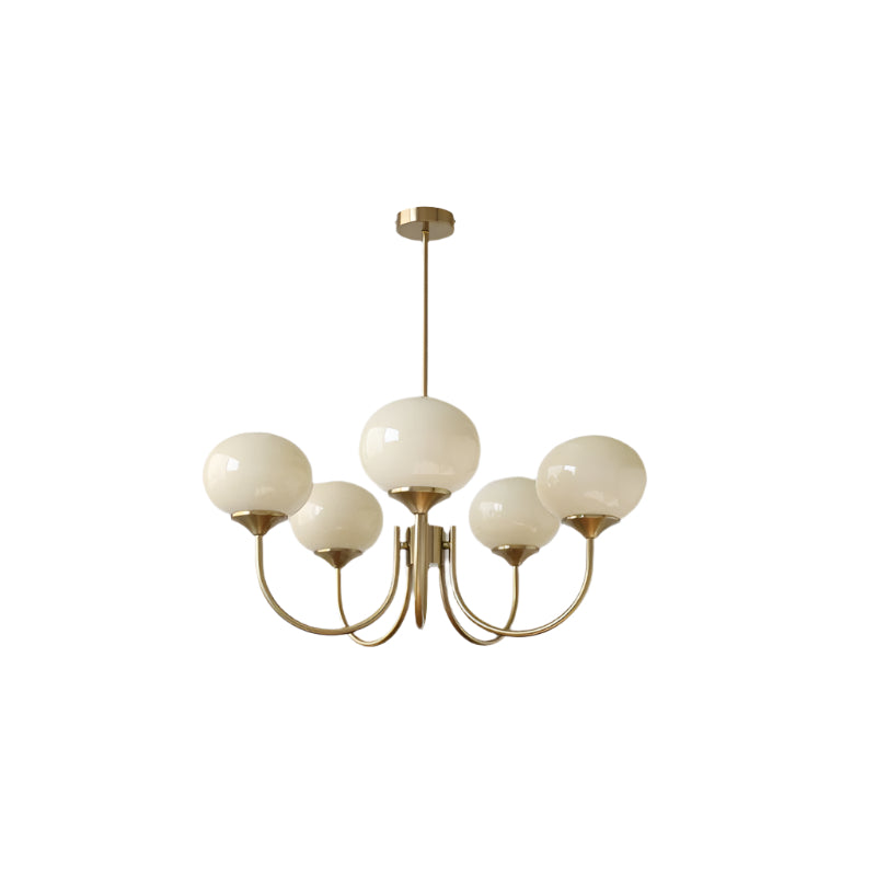 Nuvila – Speelse kroonluchter met marshmallow-look in wolkachtig design
