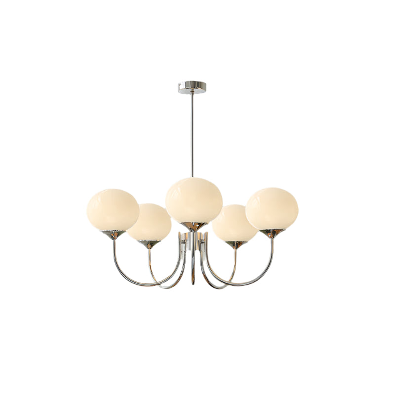 Nuvila – Speelse kroonluchter met marshmallow-look in wolkachtig design