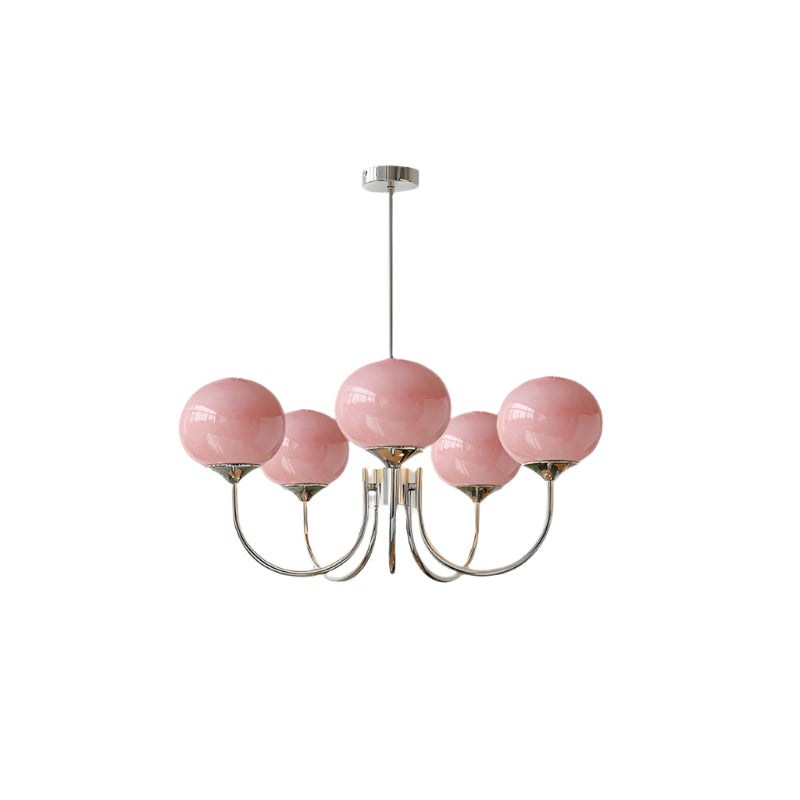 Nuvila – Speelse kroonluchter met marshmallow-look in wolkachtig design