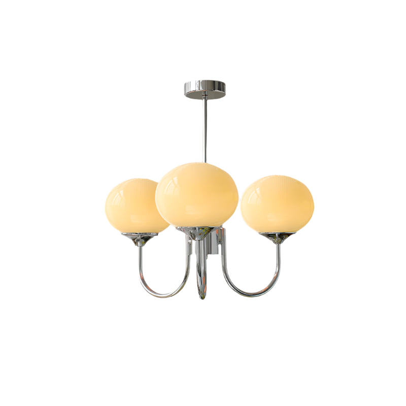 Nuvila – Speelse kroonluchter met marshmallow-look in wolkachtig design