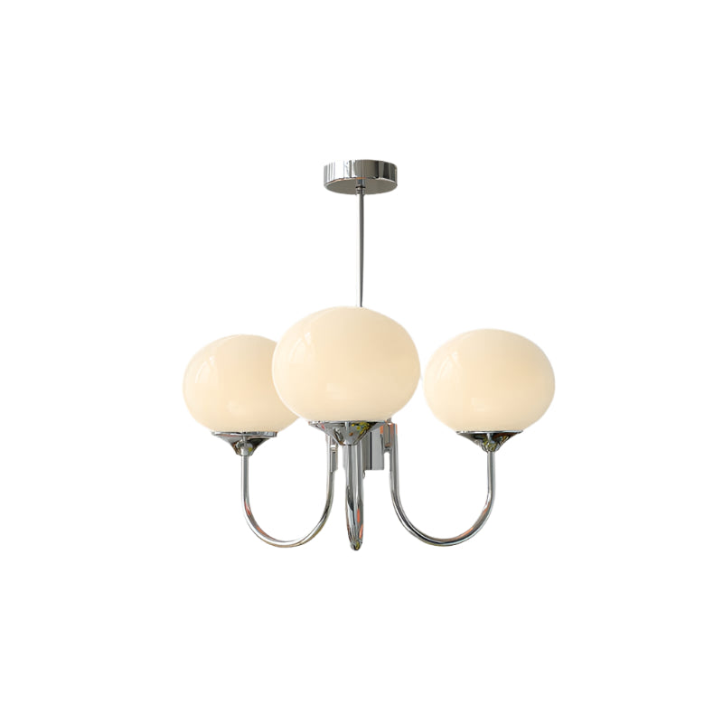 Nuvila – Speelse kroonluchter met marshmallow-look in wolkachtig design