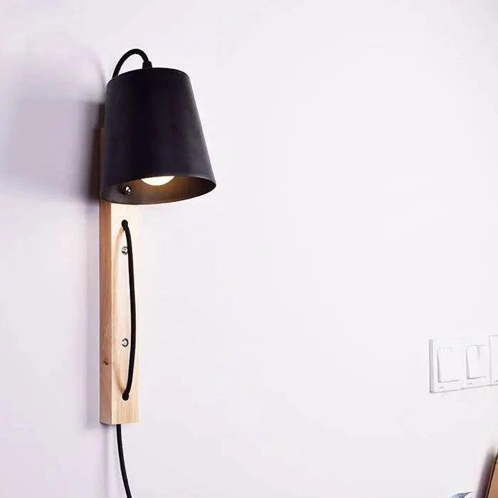 Skandora - Nordische houten wandlamp
