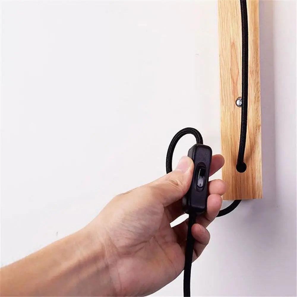 Skandora - Nordische houten wandlamp