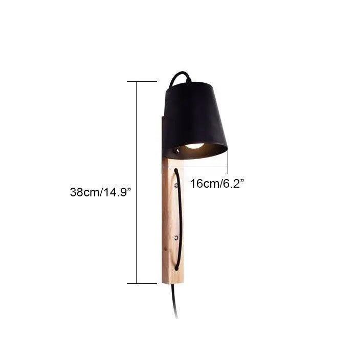 Skandora - Nordische houten wandlamp