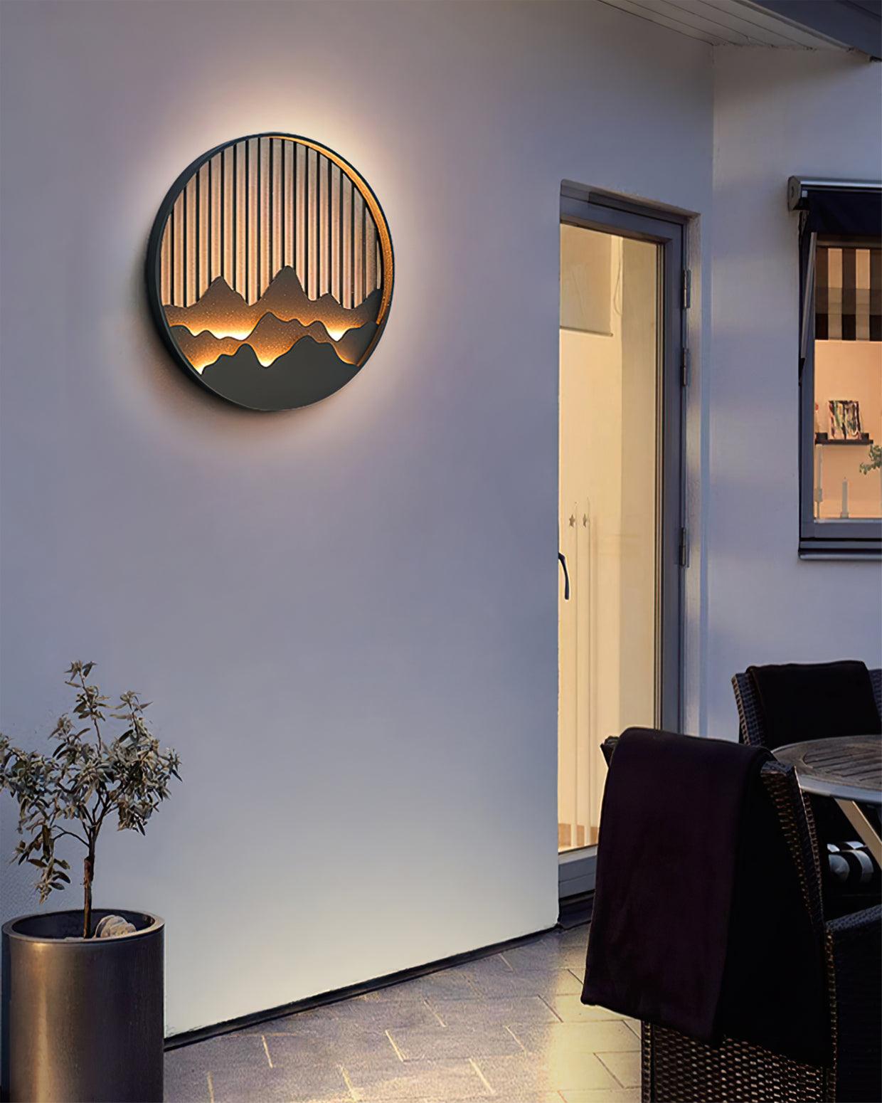 MountainGlow – Outdoor Wandleuchte