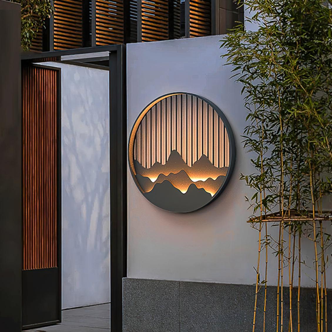 MountainGlow – Outdoor Wandleuchte