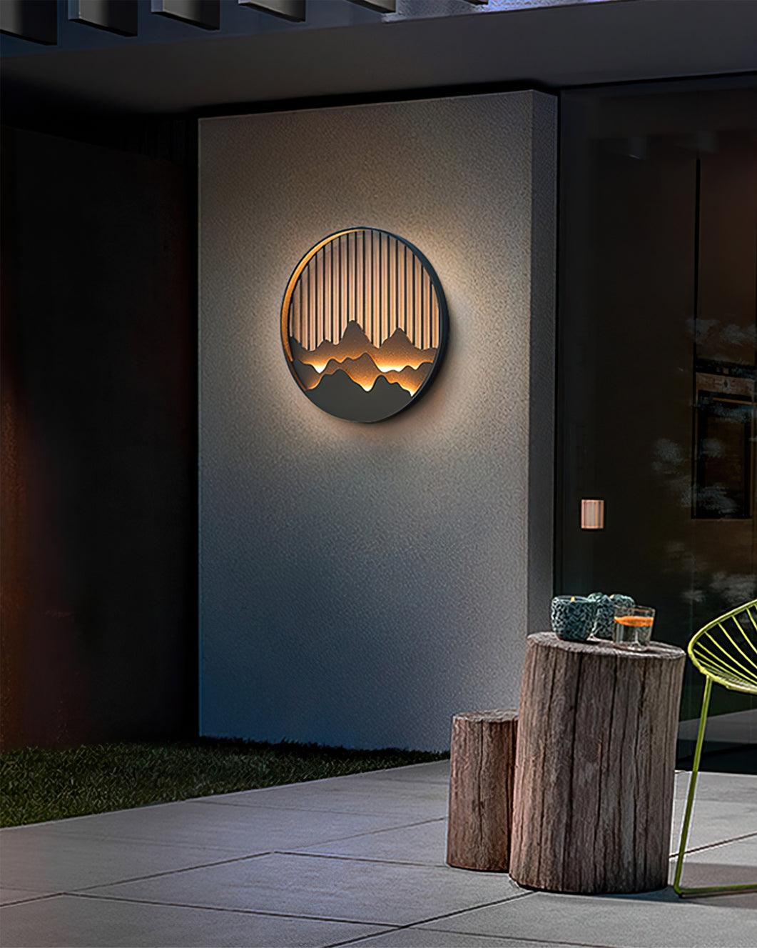 MountainGlow – Outdoor Wandleuchte