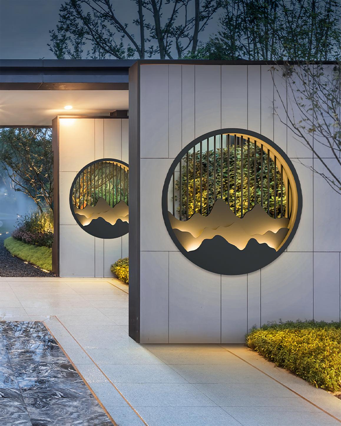 MountainGlow – Outdoor Wandleuchte