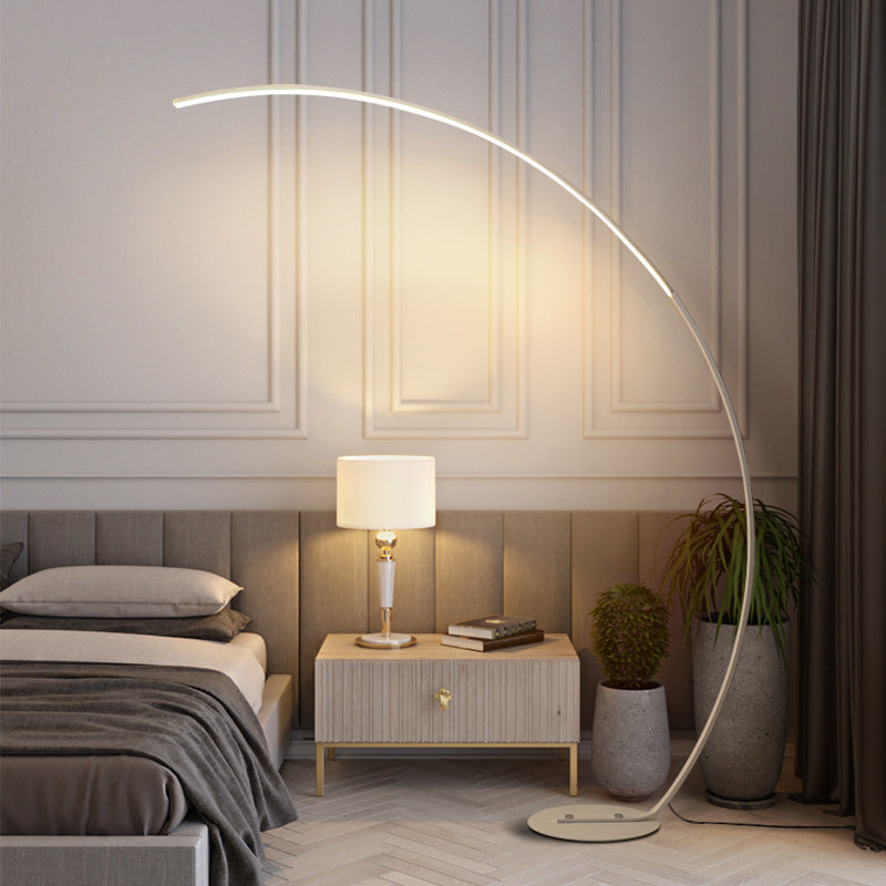 Arcavon – Grote gebogen staande lamp in modern design