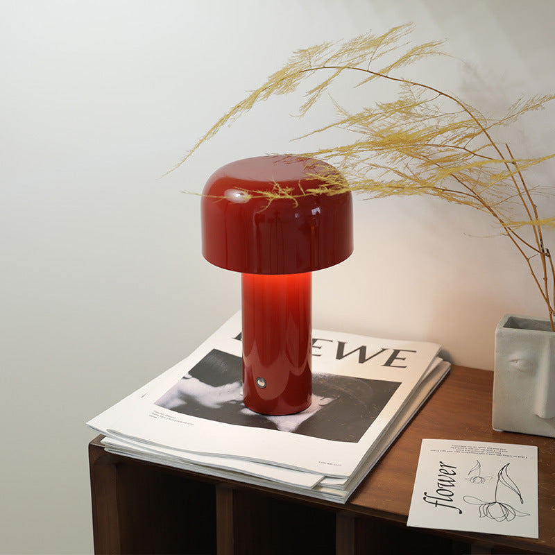 Lumina – Draadloze tafellamp in paddenstoelvorm met Italiaans design