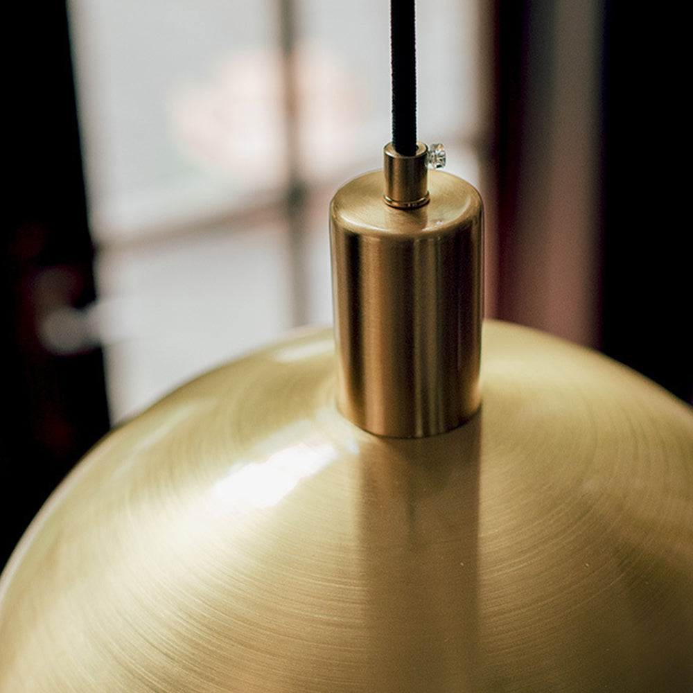 Vera Hanglamp – Messing, Verstelbaar, Mid-Century Stijl