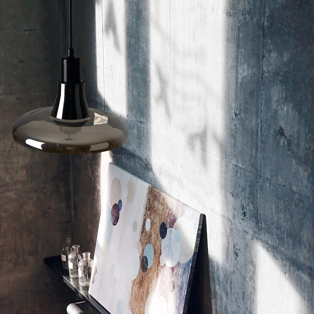Liora Hanglamp – Modern, Rookgrijs Glas, Energiezuinig