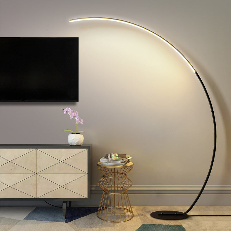 Arcavon – Grote gebogen staande lamp in modern design