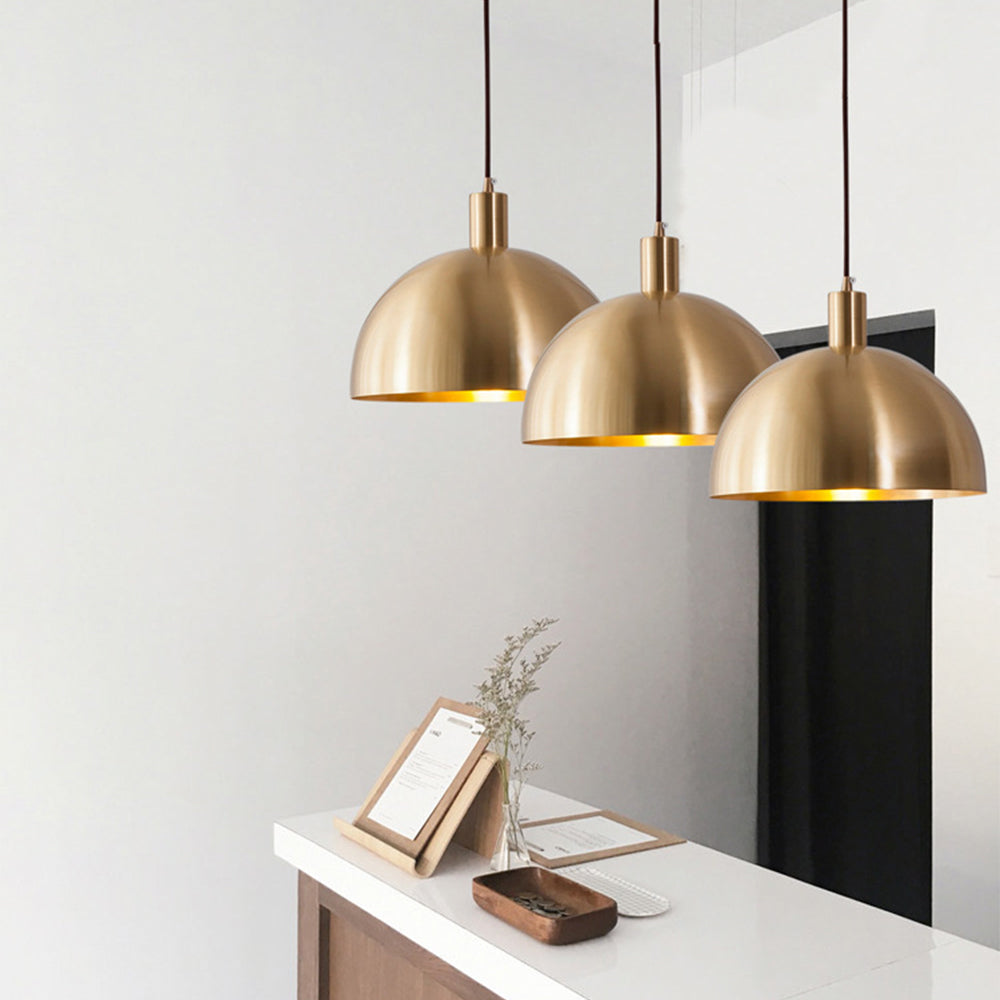 Vera Hanglamp – Messing, Verstelbaar, Mid-Century Stijl
