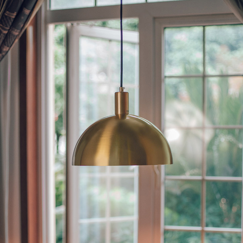 Vera Hanglamp – Messing, Verstelbaar, Mid-Century Stijl