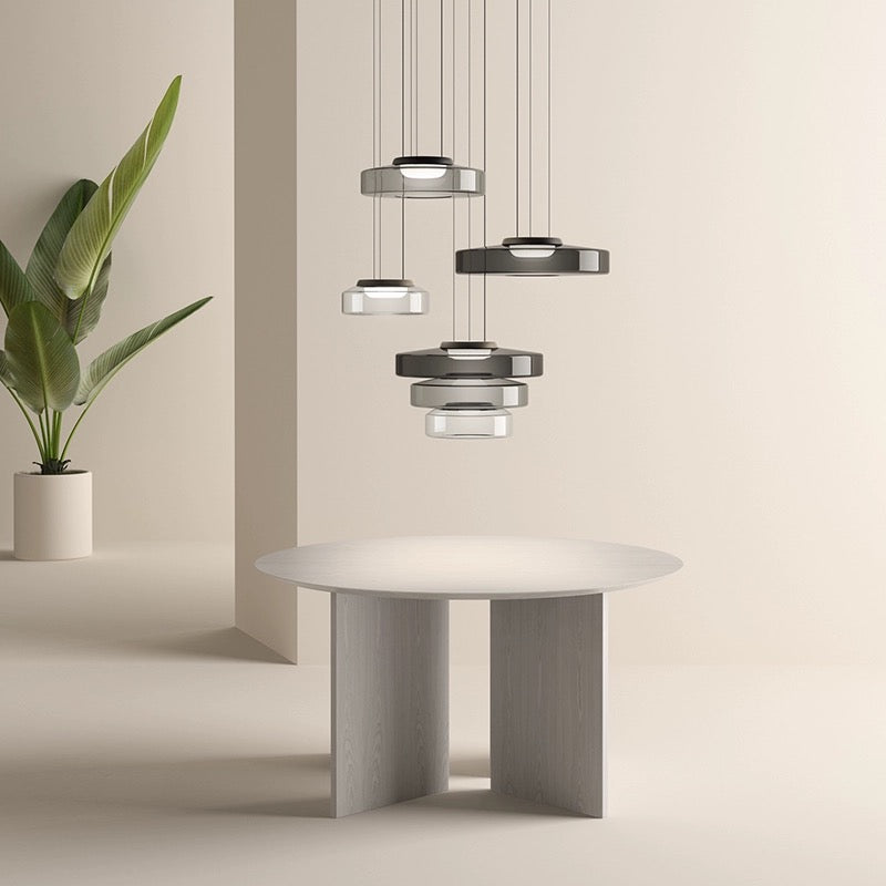 Moderne Glas Pendelleuchte