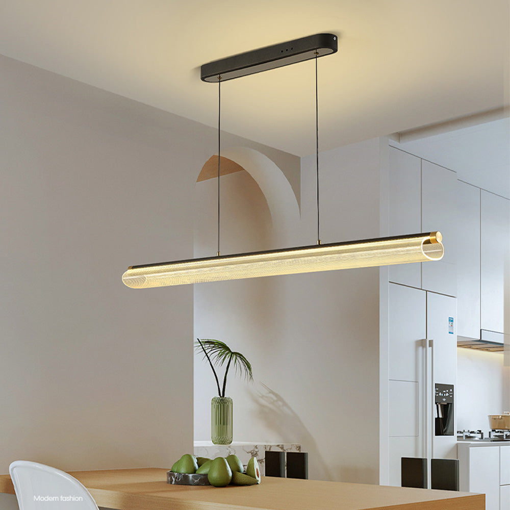 Elva Hanglamp – Nordic Modern, Dimbaar, Acryl & Aluminium, 72W LED