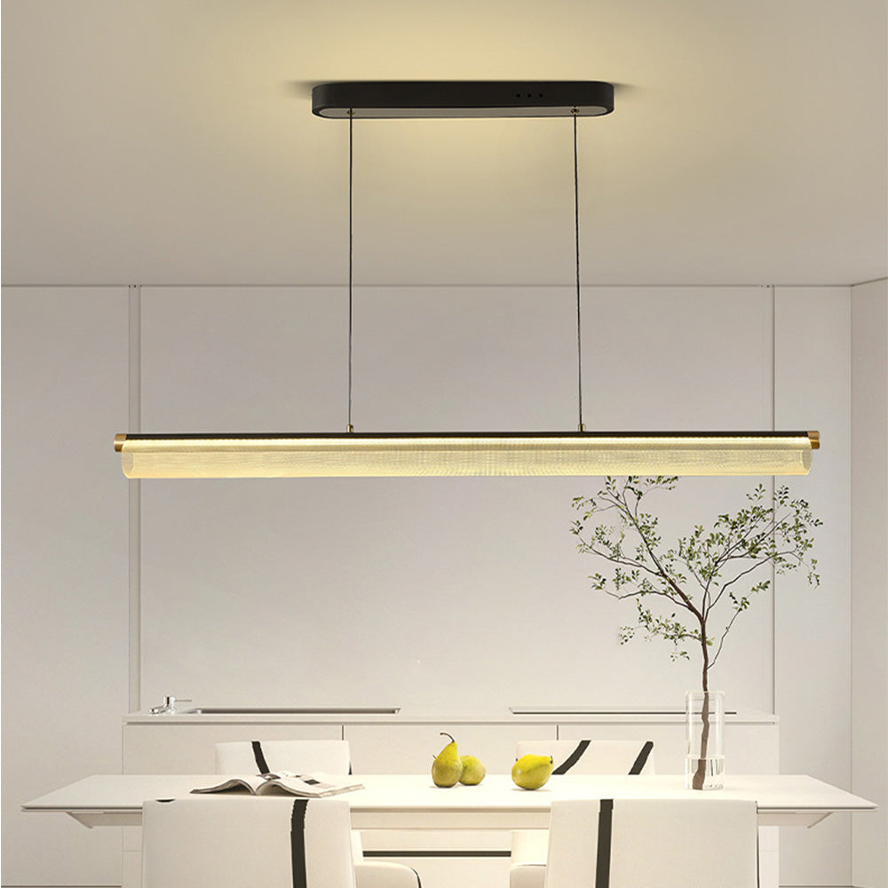 Elva Hanglamp – Nordic Modern, Dimbaar, Acryl & Aluminium, 72W LED