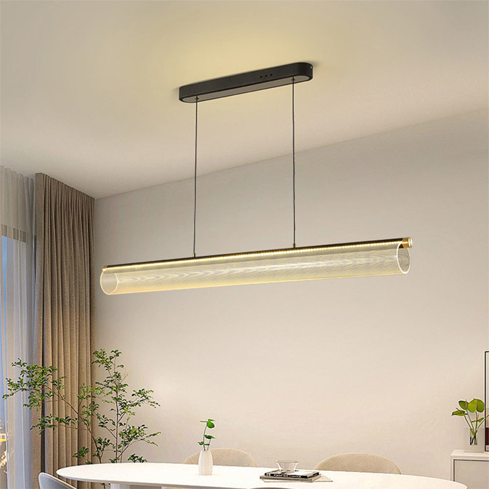 Elva Hanglamp – Nordic Modern, Dimbaar, Acryl & Aluminium, 72W LED