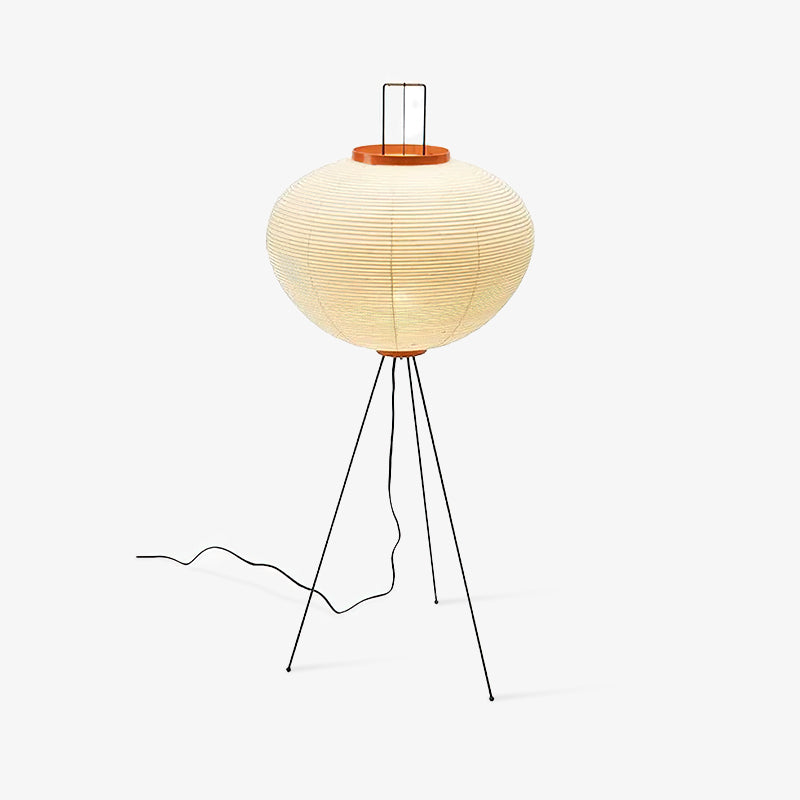 Lumiori – Staande lamp van rijstpapier in Zen-geïnspireerd design
