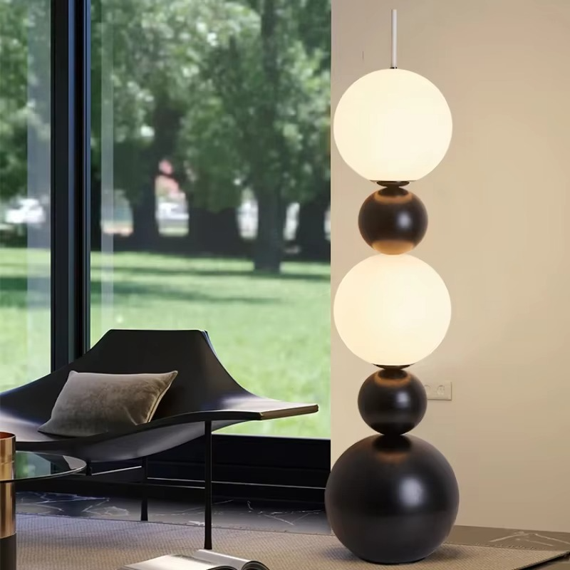 Kaluvia – Authentieke staande lamp van kalebas in handgemaakt design