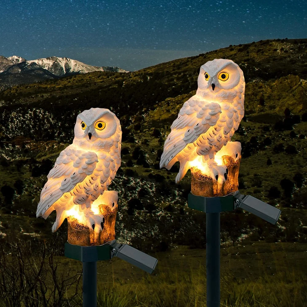 Noctura – Solar Uilenlampen (2 stuks)
