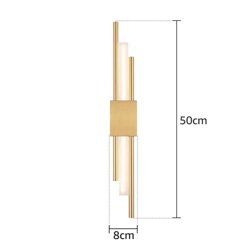 Lunor - Slanke metalen wandlamp met verstelbare arm