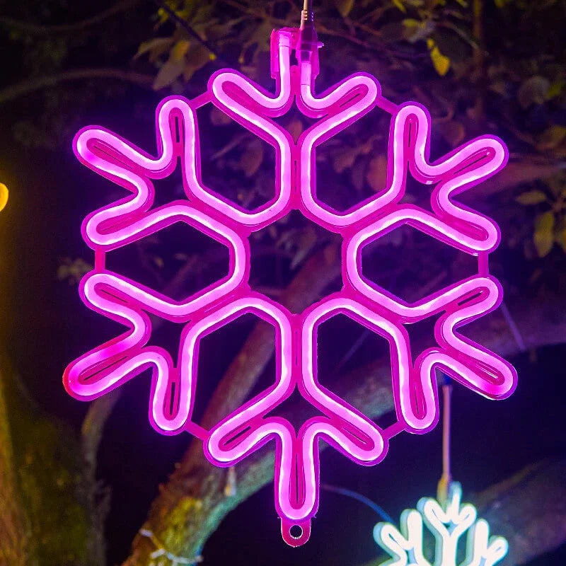 FrostGlow – LED Schneeflockenlicht voor Kerstmis