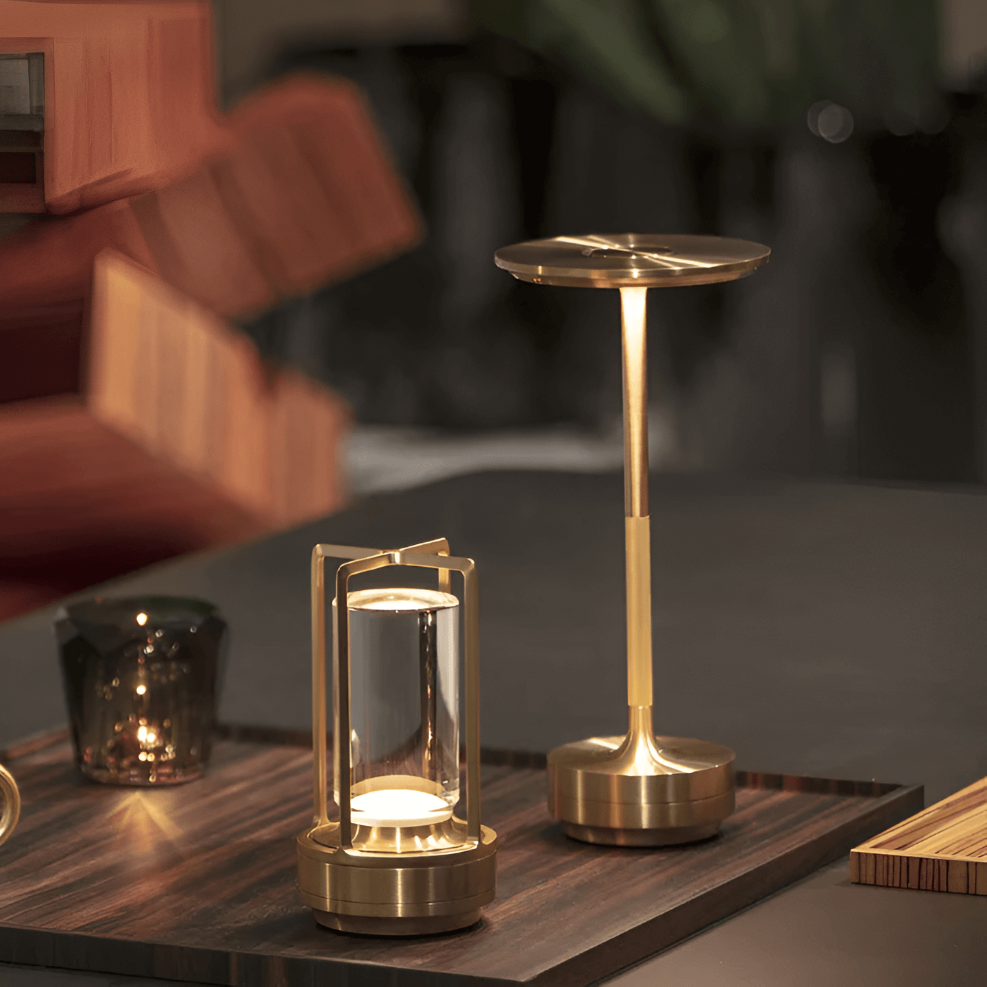 LumiAura – Draadloze LED-sfeerlamp met verfijnd design