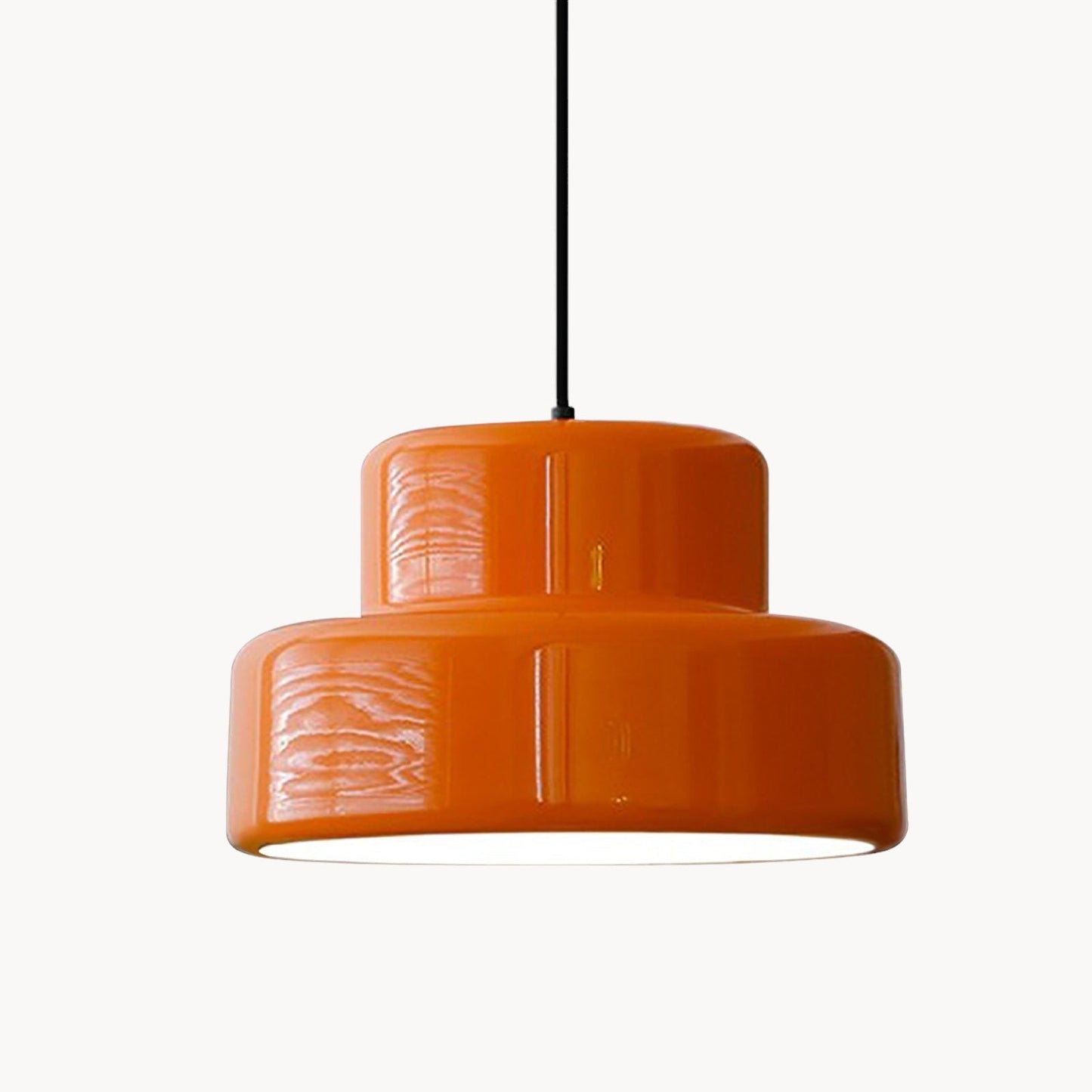 Orange Deco Pendelleuchte