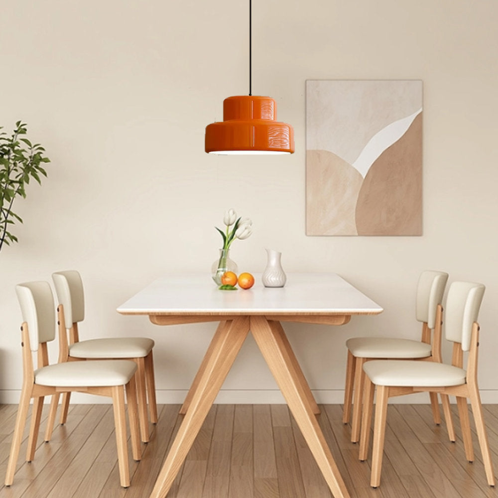 Orange Deco Pendelleuchte
