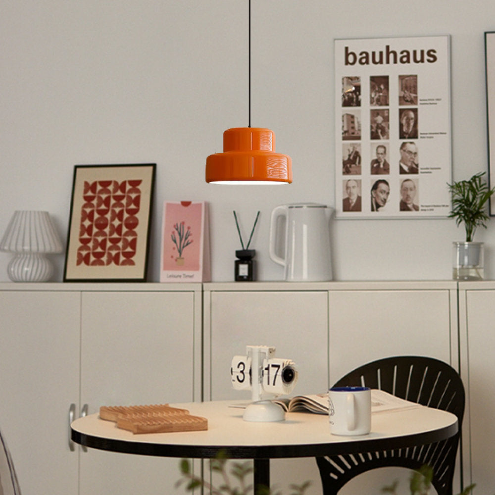 Orange Deco Pendelleuchte