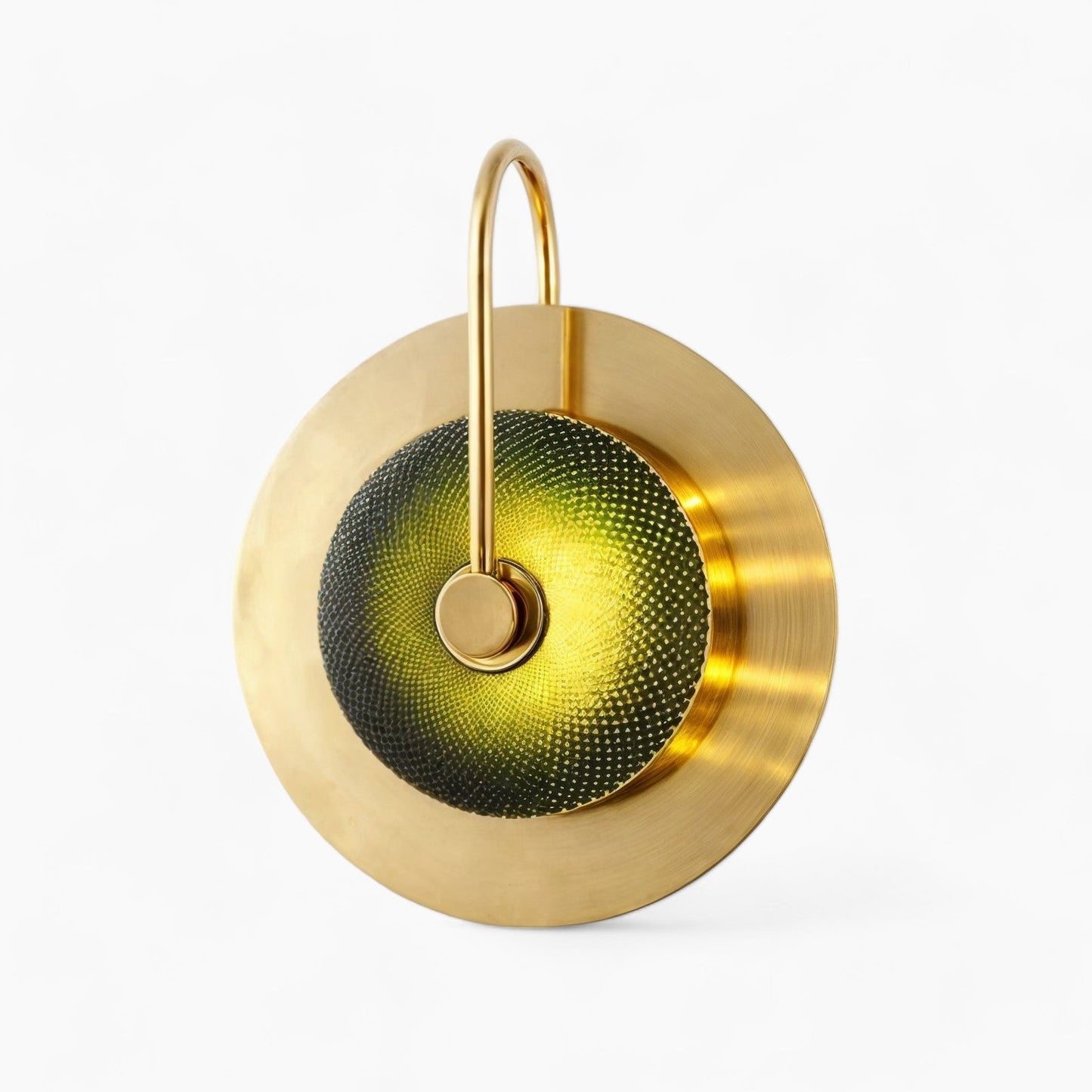Nordhavn - Scandinavische wandlamp in messing en glas
