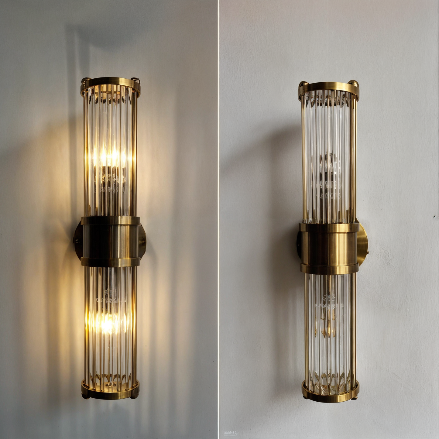 LioraGlow - Luxe LED-wandlamp met kristallen accenten