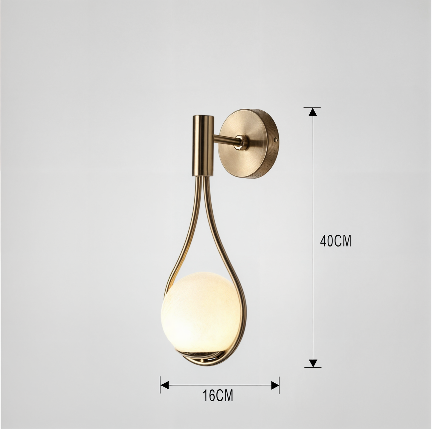 Nordelux - Moderne up & down LED-wandlamp
