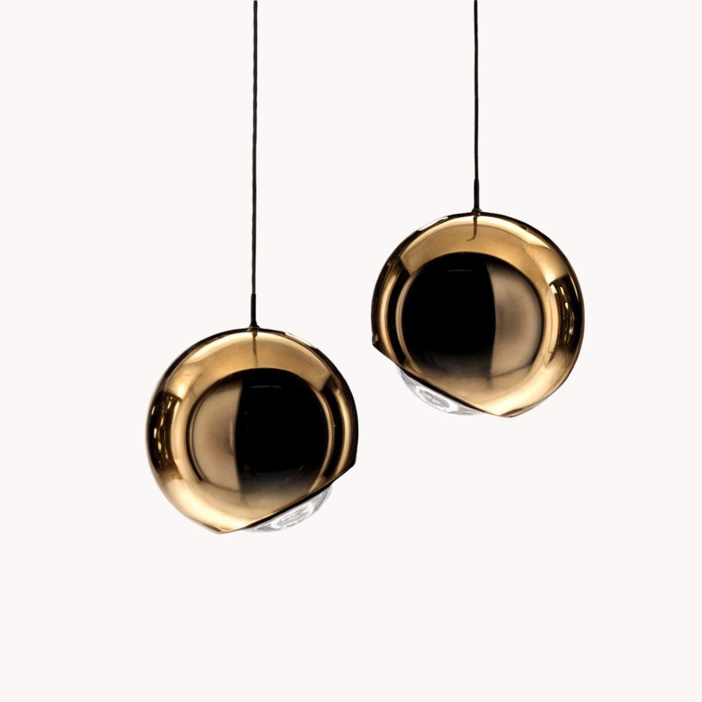Lucian Hanglamp – Mid-Century Art Deco, Zilver & Goud, LED