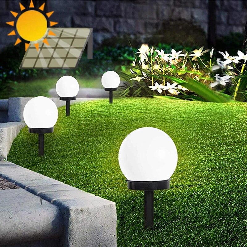 Nuvella – Set van Solar Tuinlampen met Extra Gratis Lamp