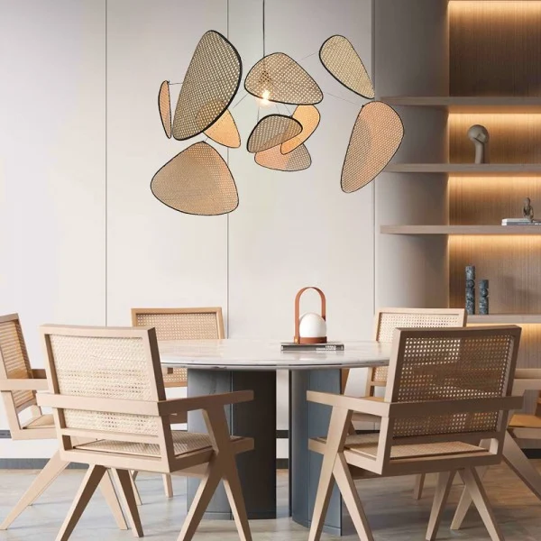 Noa Hanglamp – Natuurlijke Cannage Look, Tijdloos Design