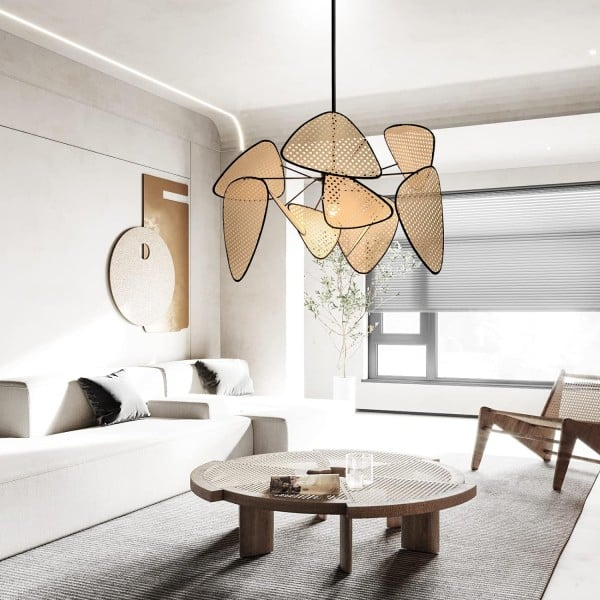 Noa Hanglamp – Natuurlijke Cannage Look, Tijdloos Design