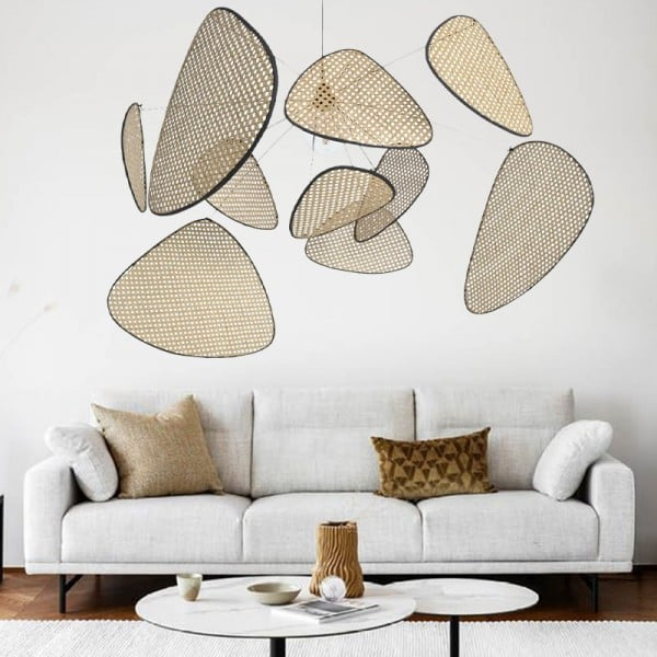 Noa Hanglamp – Natuurlijke Cannage Look, Tijdloos Design
