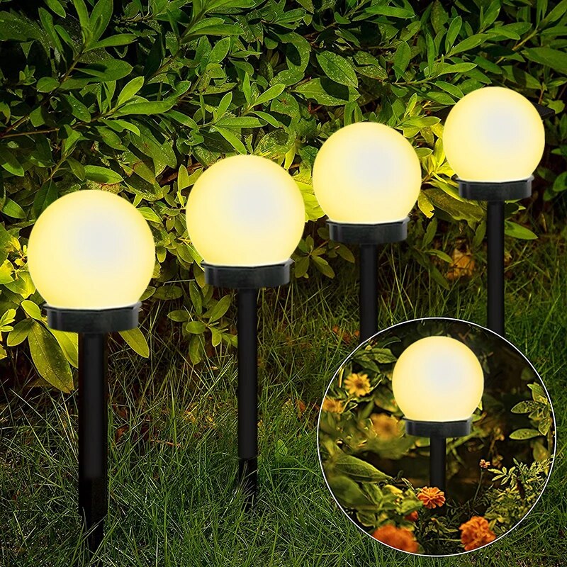 Nuvella – Set van Solar Tuinlampen met Extra Gratis Lamp