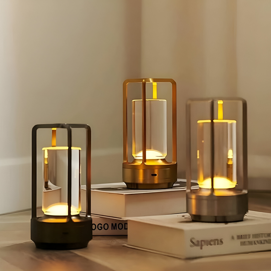 ElegantGlow – Draagbare en waterbestendige design tafellamp