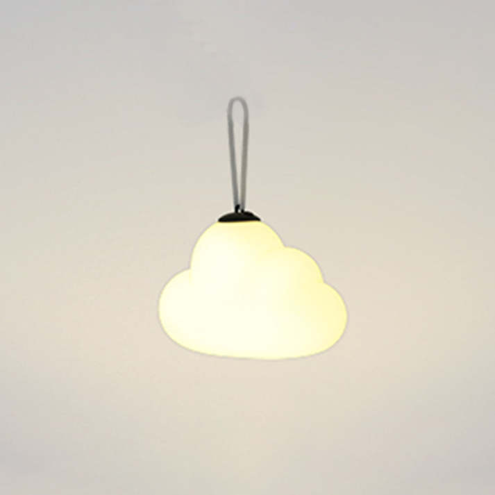 Nebula – Design LED Hanglamp in Wolkvorm met Melkwit Metaal en Acryl