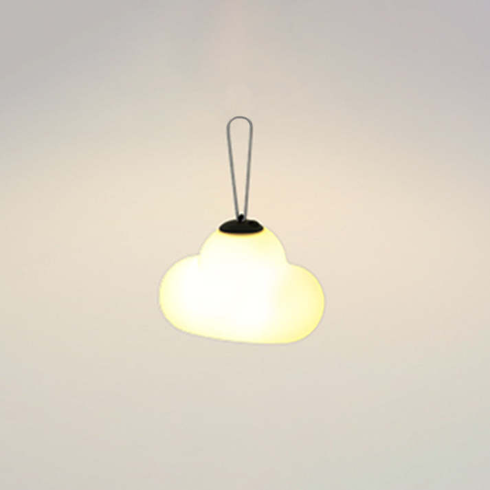 Nebula – Design LED Hanglamp in Wolkvorm met Melkwit Metaal en Acryl