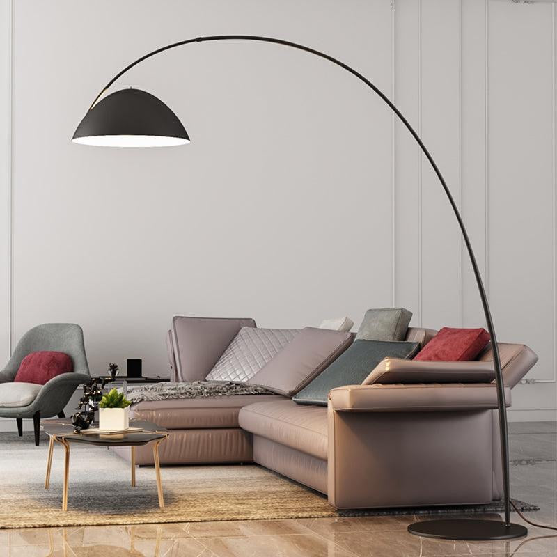 IronGlow – Moderne Stalen Vloerlamp