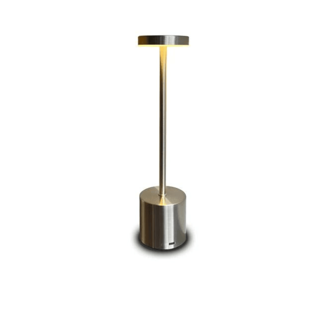 LumaGlow - Stijlvolle Draadloze Tafellamp met USB-oplaadfunctie