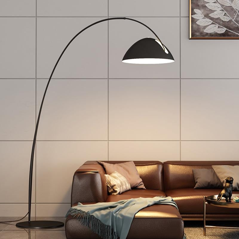 IronGlow – Moderne Stalen Vloerlamp