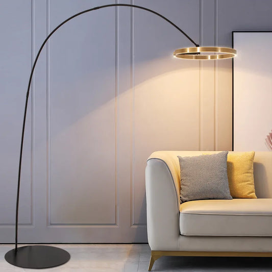 Lyssan – Scandinavische LED staande lamp met vissersstijl