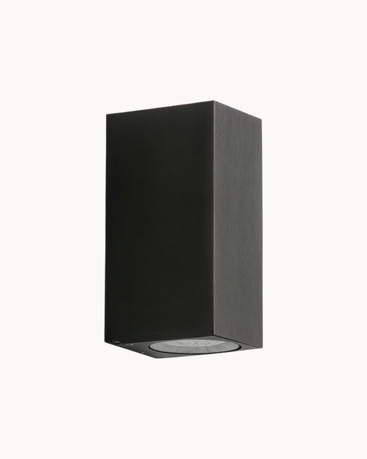 Noctis - Minimalistische zwarte LED-wandlamp
